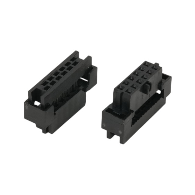 CONNECTOR IDC 12PIN(2x6) 2.00MM BLACK KLS - L-KLS1-204BE-12-B