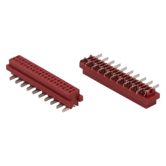 CONNECTOR 2.54MM 20PIN FEMALE MICRO MATCH RED SMT - L-KLS1-204G-20-R
