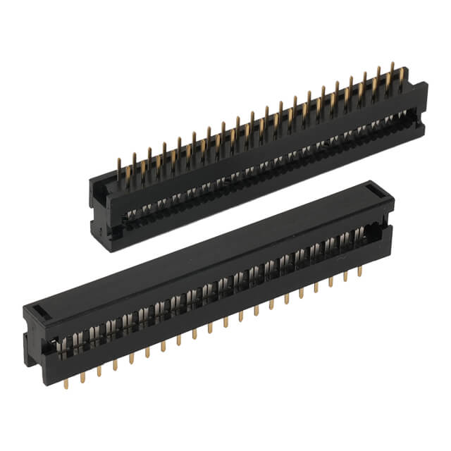 CONNECTOR TRANSITION DIP PLUG 2.54MM 40PIN BLACK - L-KLS1-205-40-B