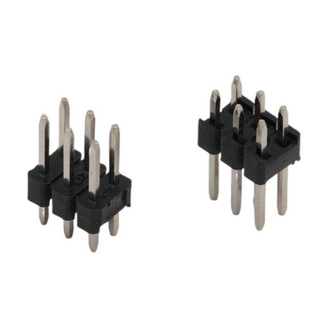 PIN HEADER 6PIN(2x3) 2.54mm THT V/T - L-KLS1-207-2-06-S