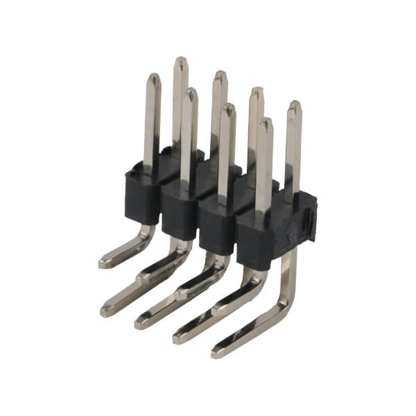 PIN HEADER 8PIN(2x4) 2.54mm THT R/A - L-KLS1-207-2-08-R1