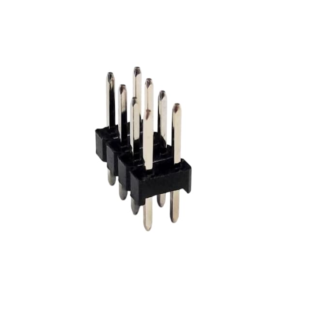 PIN HEADER 8PIN(2x4) 2.54mm THT V/T - L-KLS1-207-2-08-S