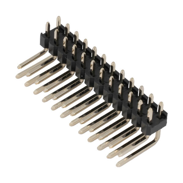 PIN HEADER 24PIN(2x12) 2.54mm THT R/A CROSS SIDE - L-KLS1-207-2-24-R2