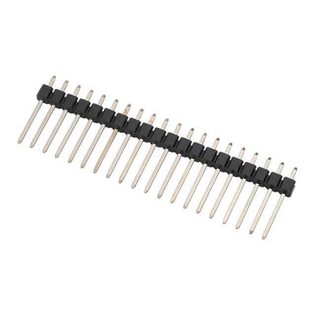 PIN HEADER 20PIN(1x20)2.54mm THT V/T 3x6x11.50mm - L-KLS1-207-2.50-1-20-S-3