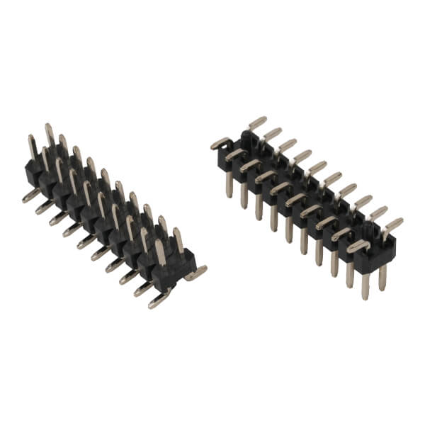 PIN HEADER 20PIN(2x10)2.00mm SMT V/T W/CAP W/ POST - L-KLS1-207B-2-20-T3C-R