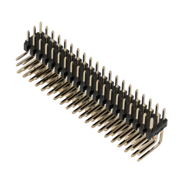 PIN HEADER 60PIN (3X20) 2MM 90C - L-KLS1-207B-3-60-R1-2.8X