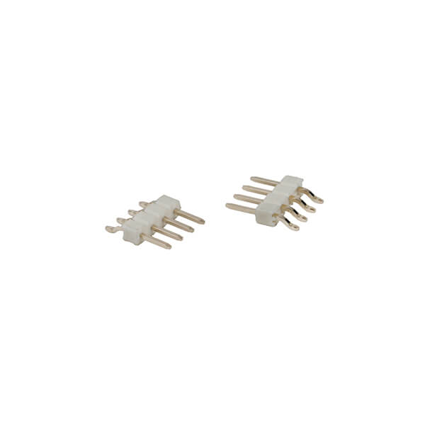 PIN HEADER 4PIN(1x4) 2.00mm SMT R/A WHITE - L-KLS1-207BA-2.0-1-04-TC