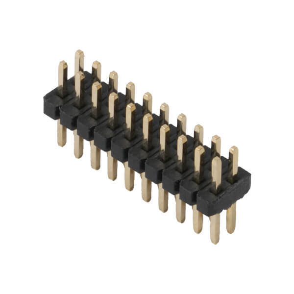 PIN HEADER 20PIN(2x10)1.27mm THT V/T 2.20X2.70X5.9 - L-KLS1-207C-1.00-2-20-S1