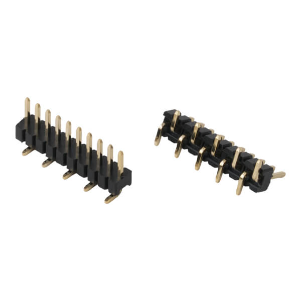 PIN HEADER 10PIN(1x10)1.27mm SMT V/T 4.20X2.90X0.5 - L-KLS1-207C-1.50-1-10-T1