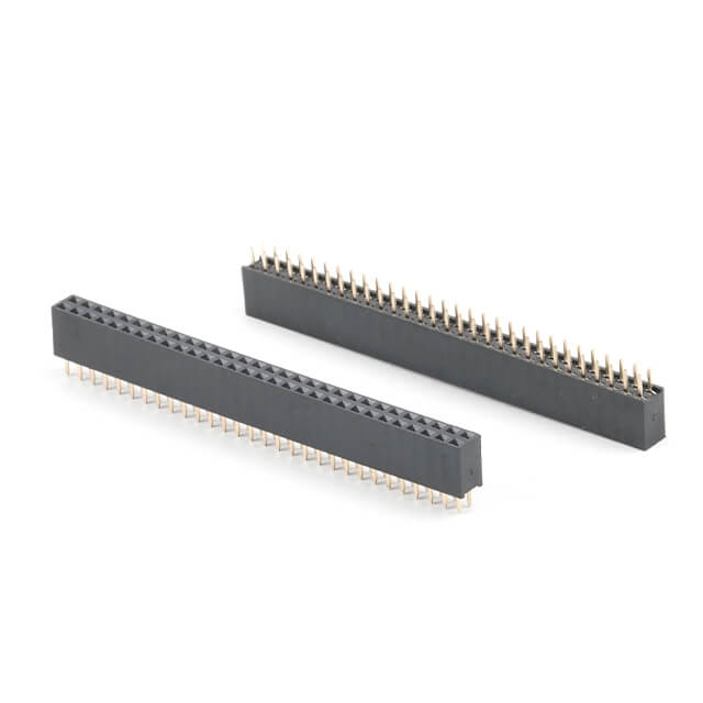 FEMALE HEADER 60PIN(2x30) 2.54mm THT V/T - L-KLS1-208-2-60-S