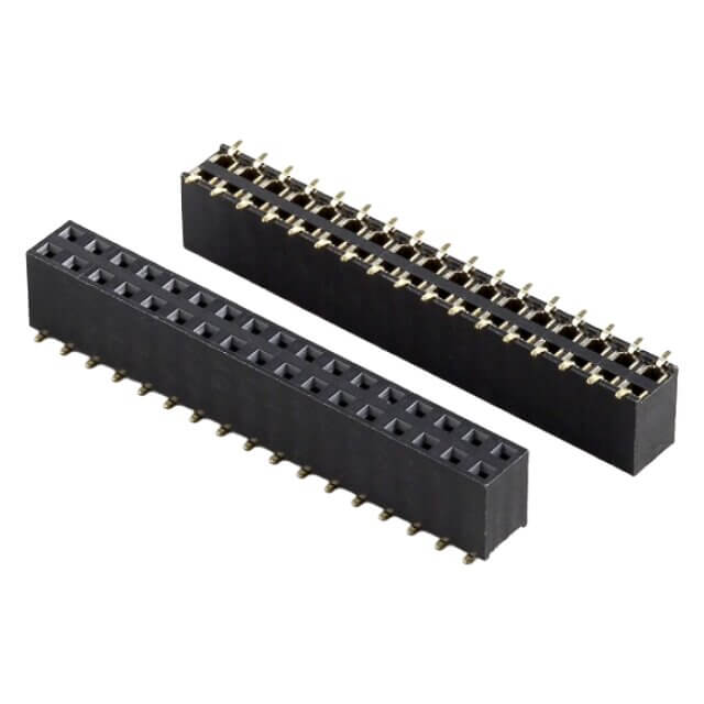 KLS ELECTRONIC L-KLS1-208Y-7.1-2-10-T3 FEMALE HEADER 10PIN(2x5) 2.54mm SMD V/T TUBE