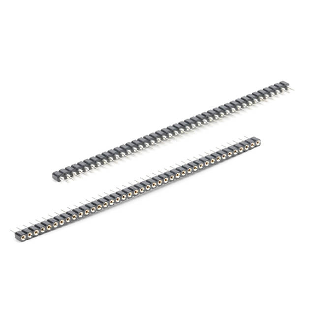 FEMALE HEADER 2.54MM 40PIN(1X40) THT V/T MACHINE P - L-KLS1-209-3.0-1-40-S-Y