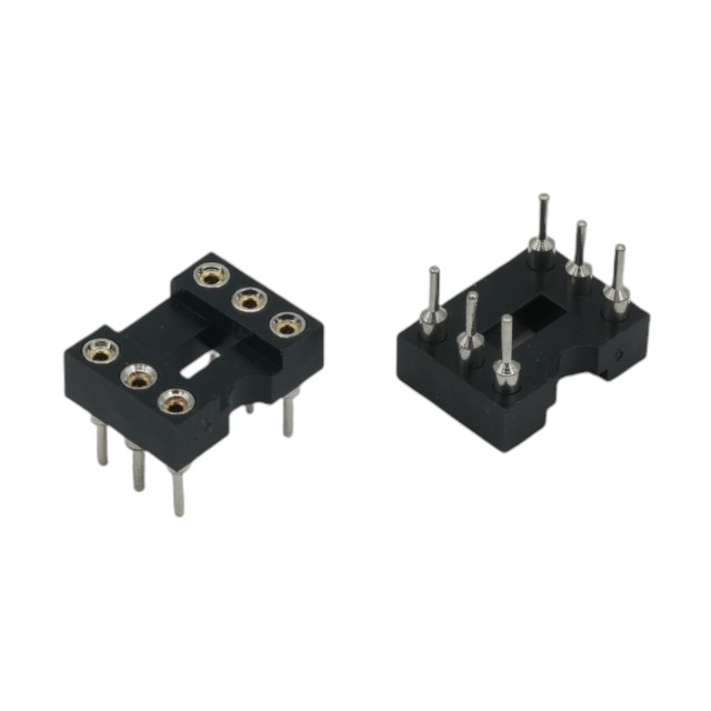 IC-SOCKET 6PIN PRECISION 0.3"(7.62MM) - L-KLS1-217-06-Z-1