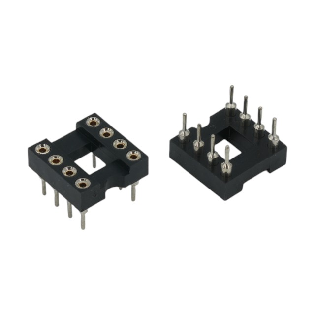 IC-SOCKET 8PIN PRECISION 0.3"(7.62MM) TIN W/O - L-KLS1-217-08-Y-1