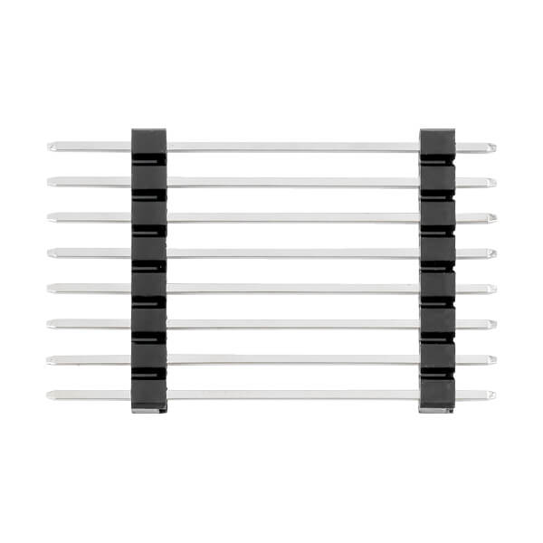 PIN HEADER 8PIN(1X8) 2.54mm THT V/T - L-KLS1-218-1-08-S-3X6X32