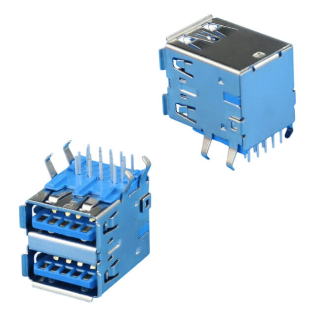 KLS ELECTRONIC L-KLS1-3001-L USB 3.0 TYPE A CONNECTOR; FEMALE, R/A ROHS