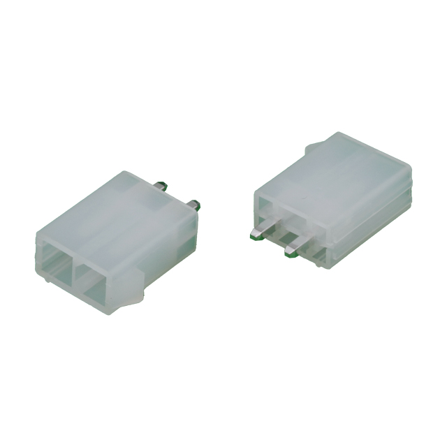 CON.T.B.4.20MM 2PIN (2x1) MALE THT V/T