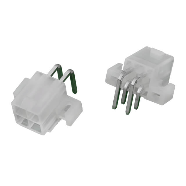 CON.T.B.4.20MM 4PIN(2X2) MALE THT R/A RIGHT EARS