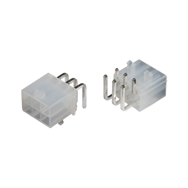KLS ELECTRONIC L-KLS1-4.20-2X03-RB CON.T.B.4.20MM 6PIN(2X3) MALE THT R/A RIGHT EARS
