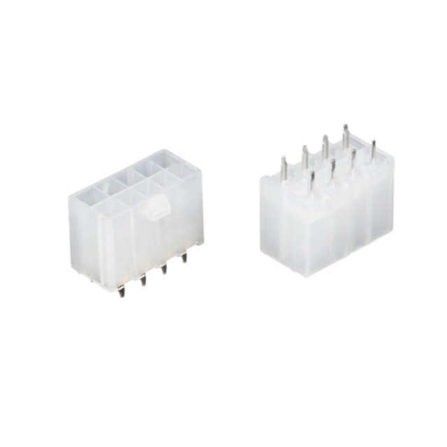 CON.T.B.4.20MM 8PIN (2x4) MALE 180C LOCKED SPECIAL - L-KLS1-4.20-2X04-SB