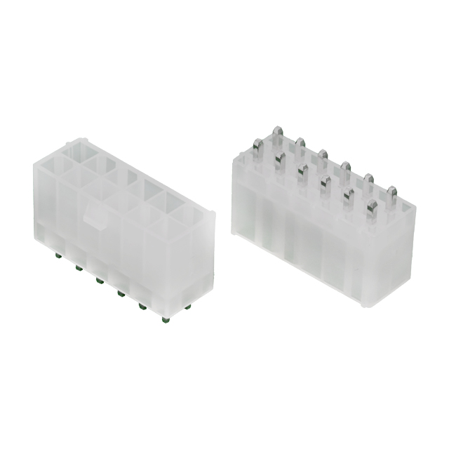 CON.T.B.4.20MM 12PIN (2x6) MALE 180C LOCKED - L-KLS1-4.20-2X06-S