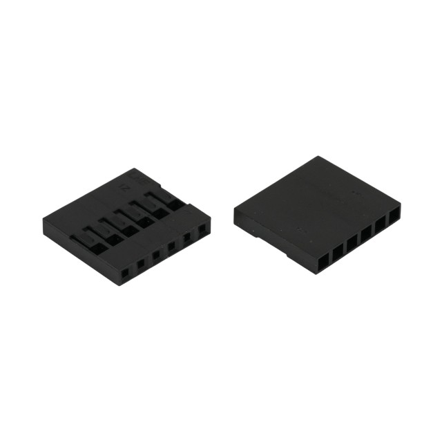 CON.T.B. 2.54MM 6PIN(1X6) FEMALE HOUSING KLS - L-KLS1-540A-1X06-H