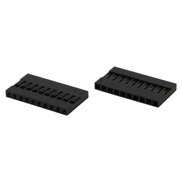 CON.T.B. 2.54MM 10PIN(1X10) FEMALE HOUSING KLS - L-KLS1-540A-1X10-H