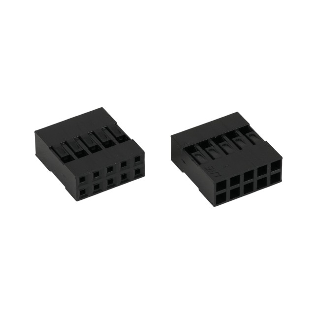 CON.T.B. 2.54MM 10PIN(2X5) FEMALE HOUSING KLS - L-KLS1-540A-2X05-H