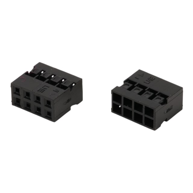 CON.T.B. 2.00MM 8PIN(2X4) FEMALE HOUSING KLS - L-KLS1-540B-2X04-H