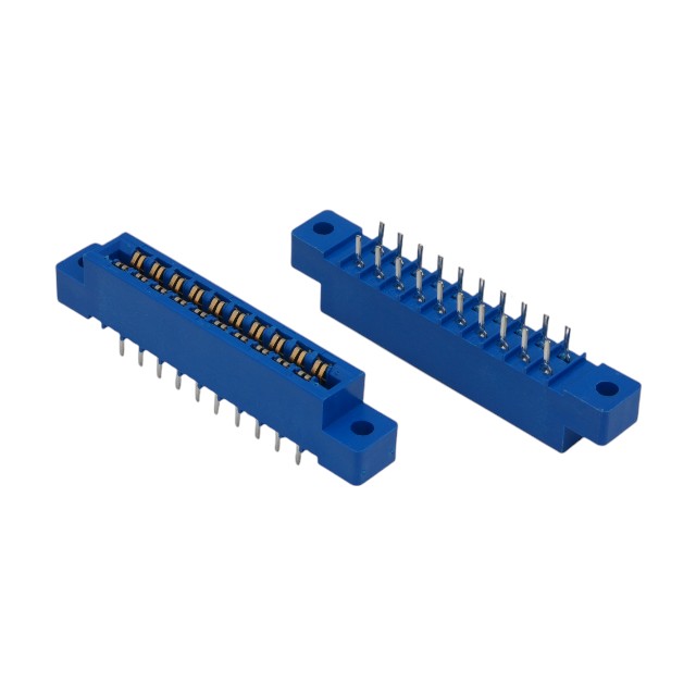 CONNECTOR EDGE CARD 20PIN(2X10) 3.96MM 180C BLUE - L-KLS1-903D-20-L