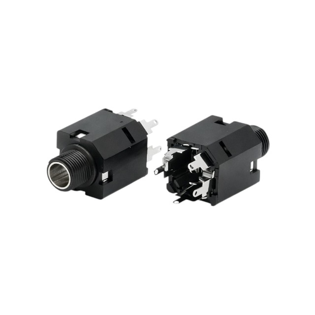 CONNECTOR STEREO JACK THT V/T 6.3MM - L-KLS1-TG6.3-004B