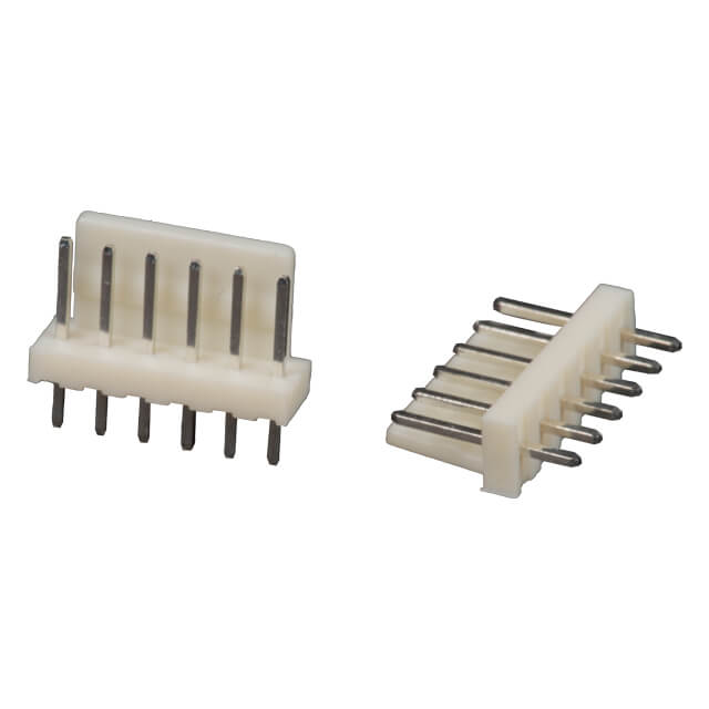 CON.T.B.2.50MM 6PIN(1X6) THT V/T MALE - L-KLS1-XA1-2.50-06-S