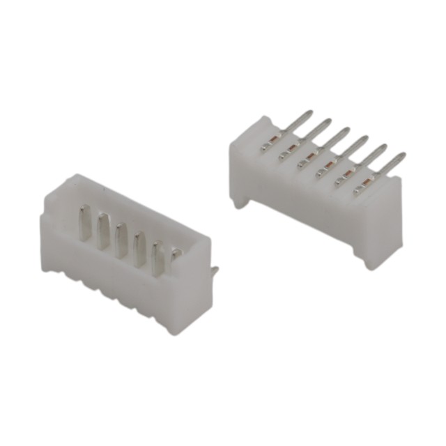 CON.T.B.1.25MM 6PIN(1X6) SMT R/A MALE REEL KLS - L-KLS1-XL1-1.25-06-RM-R