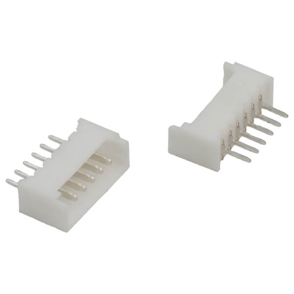 CON.T.B.1.25MM 6PIN(1X6) THT V/T MALE - L-KLS1-XL1-1.25-06-S