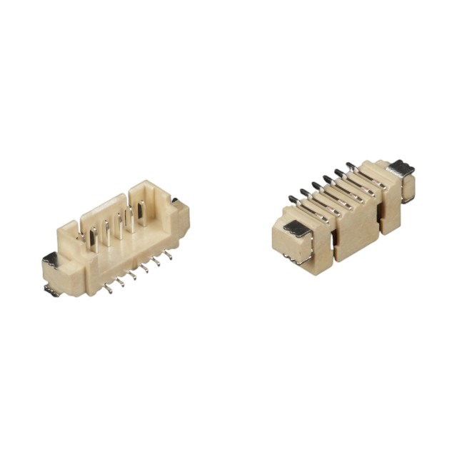 CON.T.B.1.25MM 6PIN(1X6) SMT V/T MALE WITH CAP - L-KLS1-XL1-1.25-06-VM-R