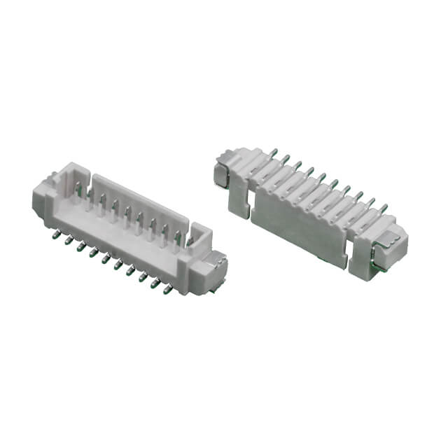 CON.T.B.1.25MM 10PIN(1X10) SMT V/T MALE WITH CAP - L-KLS1-XL1-1.25-10-VM-R