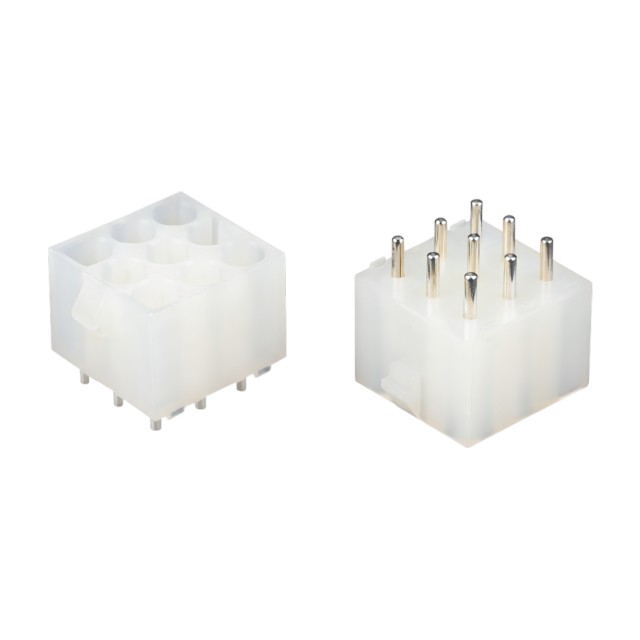 CON.T.B.6.35MM 9PIN(3X3) THT V/T - L-KLS1-XL1-6.35-3X03-S