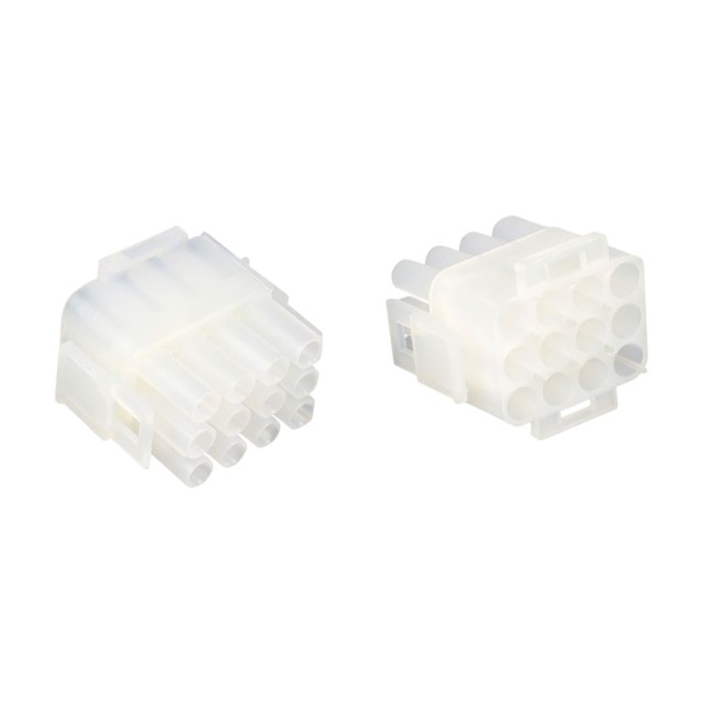 CON.T.B.6.35MM 12P (3X4) FEMALE WHITE - L-KLS1-XL1-6.35-3X04-FHW