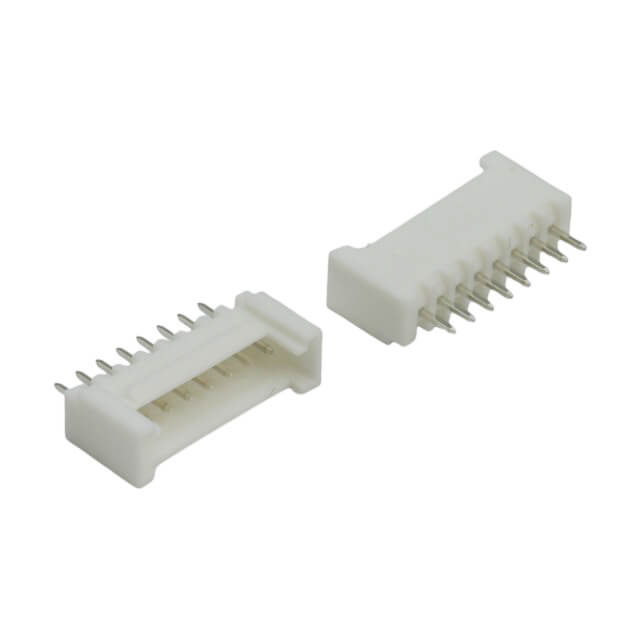 CON.T.B.2.00MM 8PIN(1X8)THT V/T MALE WHITE WAFER - L-KLS1-XL2-2.00-08-S