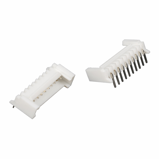 CON.T.B.2.00MM 10PIN(1X10)THT RA/ MALE WHITE WAFER - L-KLS1-XL2-2.00-10-R