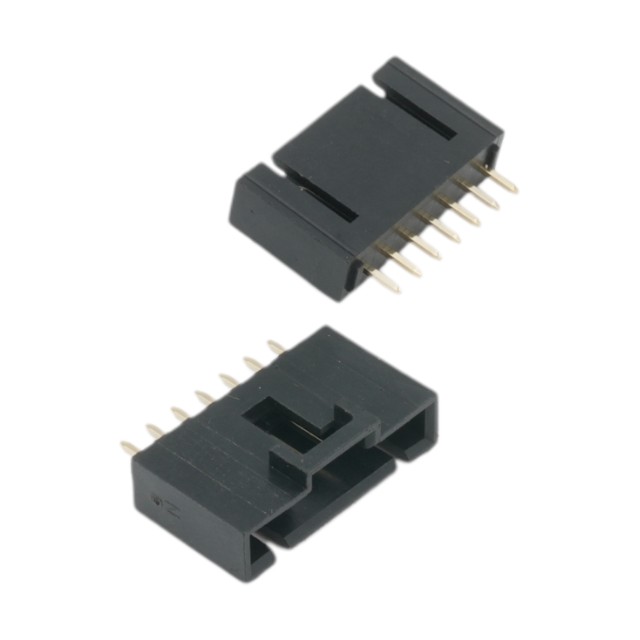 CON.T.B.2.54MM 7PIN(1X7) THT V/T MALE BLACK - L-KLS1-XL2-2.54-07-S