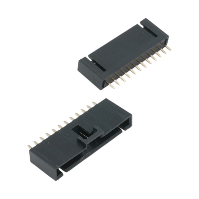 CON.T.B.2.54MM 12PIN(1X12) THT V/T MALE BLACK - L-KLS1-XL2-2.54-12-S