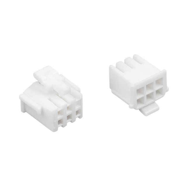 KLS ELECTRONIC L-KLS1-XL4-2.00-2X03-H CON.T.B.2.00MM 6PIN(2X3)FEMALE WHITE WAFER