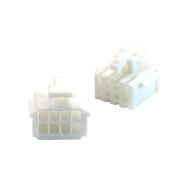 KLS ELECTRONIC L-KLS1-XL4-2.00-2X04-H CON.T.B.2.00MM 8PIN(2X4)FEMALE WHITE WAFER
