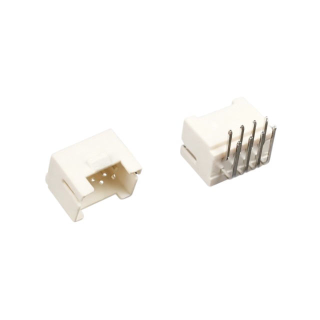 CON.T.B.2.00MM 8PIN(2X4)THT R/A WHITE WAFER - L-KLS1-XL4-2.00-2X04-R