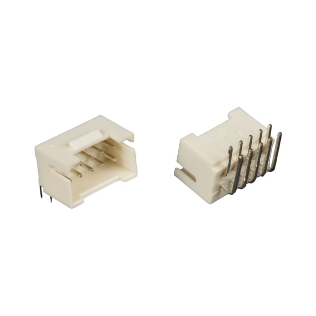 CON.T.B.2.00MM 10PIN(2X5)THT R/A MALE WHITE WAFER - L-KLS1-XL4-2.00-2X05-R