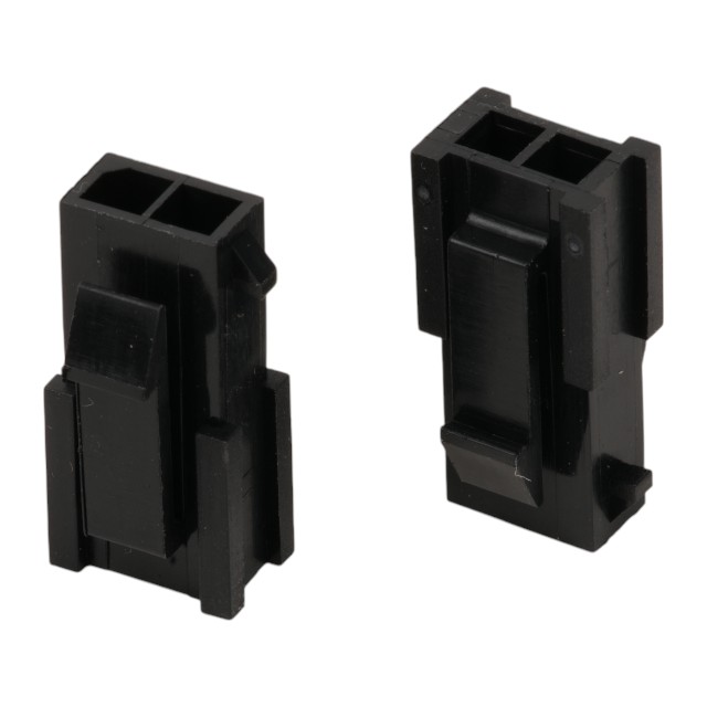 CON.T.B.3.00MM 2PIN(2X1) FEMALE HOUSING BLACK - L-KLS1-XM1-3.00-2X01-FH