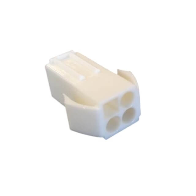 CON.T.B.4.50MM 4PIN(2X2) FEMALE HOUSING WHITE - L-KLS1-XM1-4.50-2X2-FH