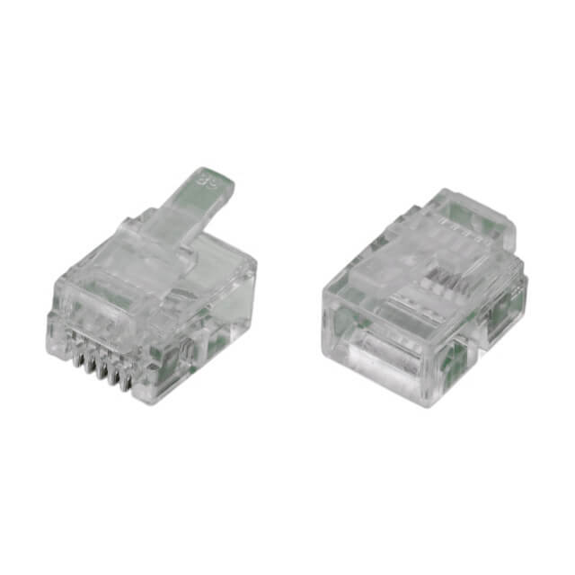 CONNECTOR PLUG 6P6C RJ11,RJ12,RJ14,RJ25 - L-KLS12-RJ12-6P6C-01