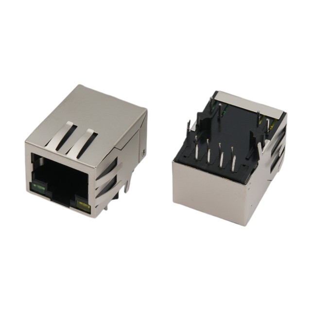 MODULAR JACK THT R/A 8P8C (RJ45,Ethernet) GRAY - L-KLS12-TL345-G/Y-03